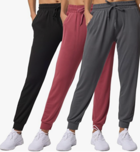 3 pack women's joggers
