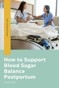 How to support blood sugar balance