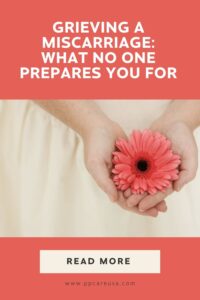 Grieving a miscarriage