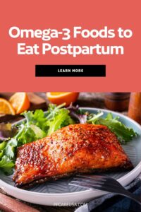 omega-3 foods to eat postpartum