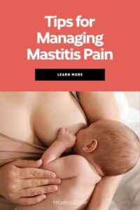 Tips for managing mastitis pain for new moms