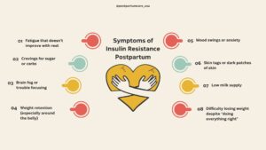 Symptoms of insulin resistance